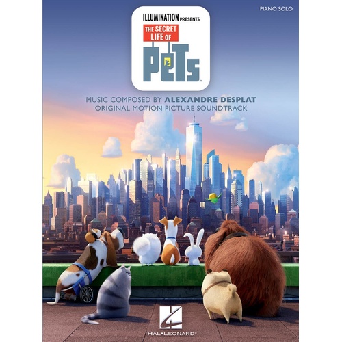 Secret Life Of Pets Piano Solo (Softcover Book)