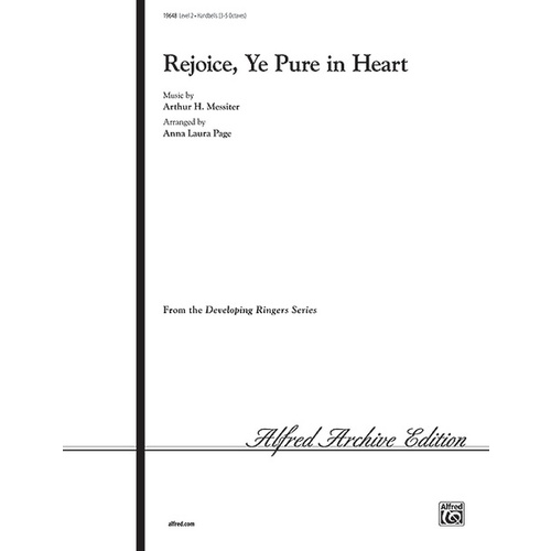 Rejoice Ye Pure In Heart Handbells 3-5 Oct