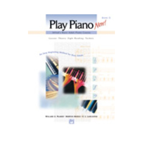 ABPL Adult Play Piano Now Book 1 with Bk/CD - Piano Sheet Music & Method for Busy Adults