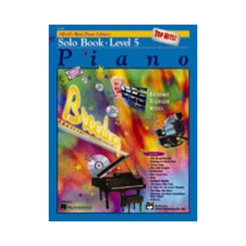 ABPL Top Hits Solo Book 5 - Piano Sheet Music for Beginners and Intermediates