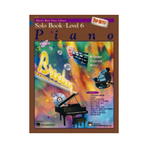 ABPL Top Hits Solo Book 6 - Piano Sheet Music for Beginners and Intermediates