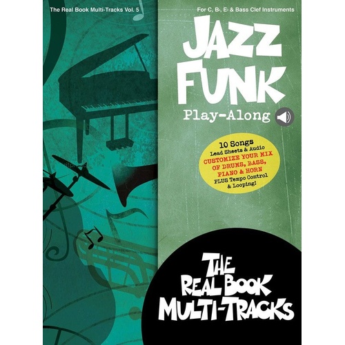 Jazz Funk Play-Along V5 BK/OLM