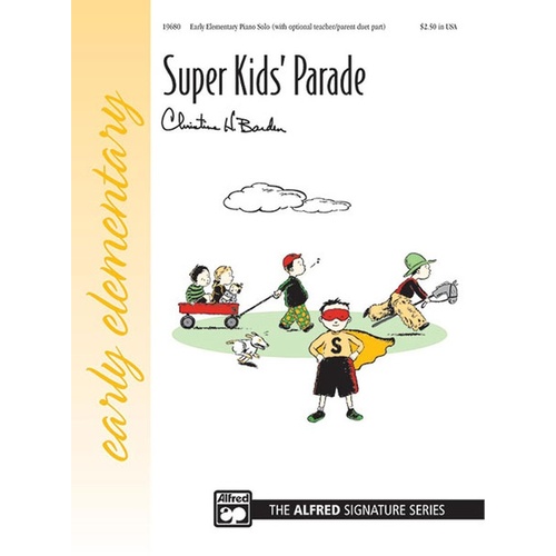Super Kids Parade Piano Sheet Music