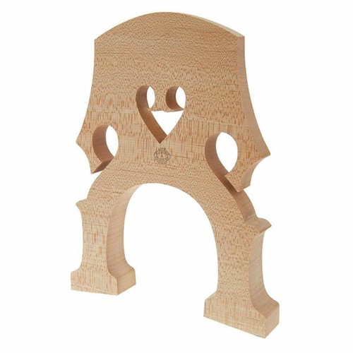 Aubert French Double Bass Bridge 160mm 4/4 #21 Maple Standard Arch
