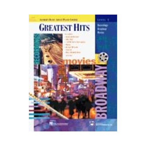 ABPL Adult Greatest Hits Book 1 with CD - Piano Sheet Music and Method Book