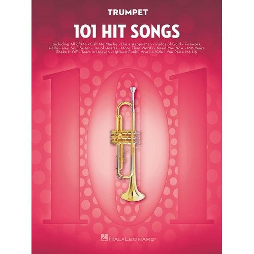 101 Hit Songs For Trumpet (Softcover Book)