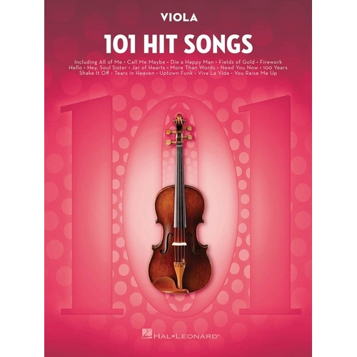 101 Hit Songs for Viola - Hal Leonard