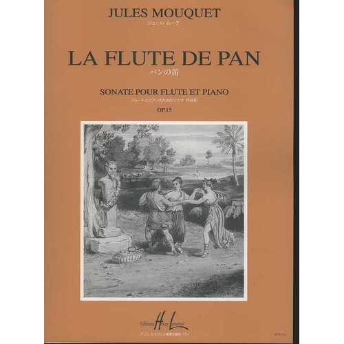 Mouquet - Sonata Op 15 La Flute De Pan Flute/Pinno (Softcover Book)