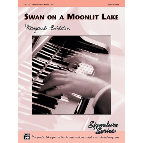 Swan on a Moonlit Lake Piano Sheet Music PS Signature Series