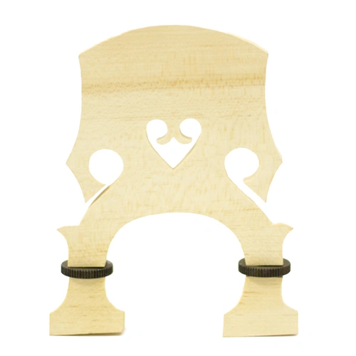 Double Bass Bridge with Adjustable Wheels - Enrico Student Plus 1/10, 95mm Leg Width