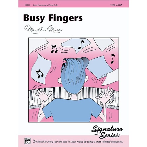 Busy Fingers Piano Solo Sheet Music