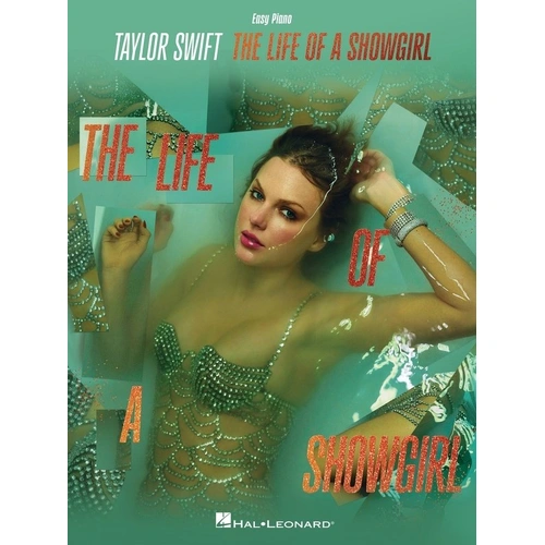 Taylor Swift - The Life of a Showgirl Easy Piano Songbook