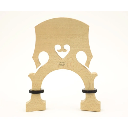 Double Bass Bridge Despiau with Adjustable Wheel 3/4 Size 150mm