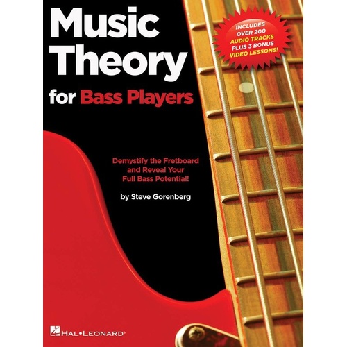 Music Theory for Bass Players Workbook by Hal Leonard