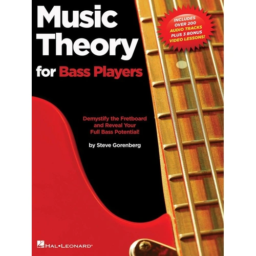 Music Theory for Bass Players Workbook by Hal Leonard
