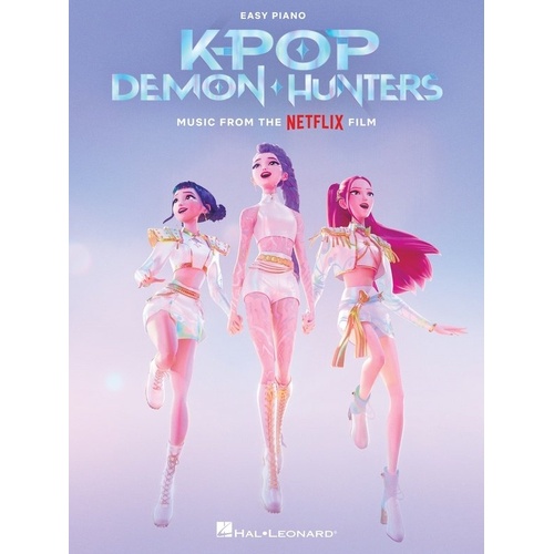 KPop Demon Hunters Easy Piano Songbook - 9 Songs from Netflix Film