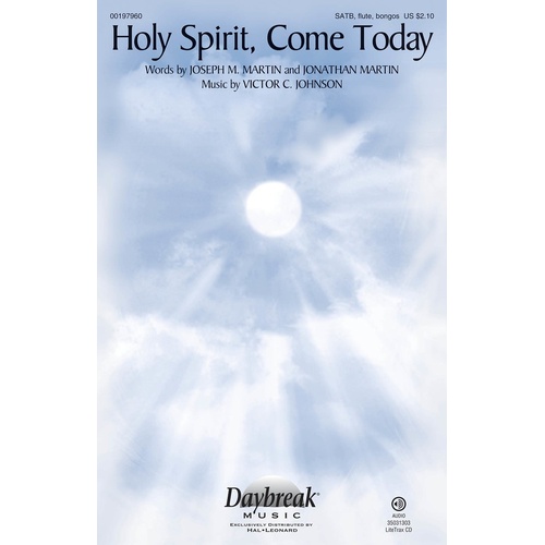 Holy Spirit Come Today SATB (Octavo)
