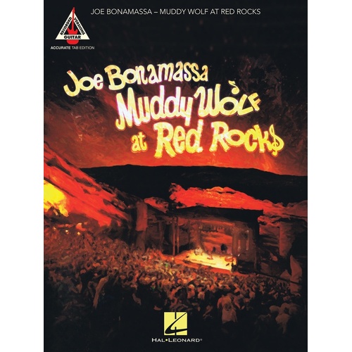 Joe Bonamassa - Muddy Wolf At Red Rocks TAB Rv (Softcover Book)
