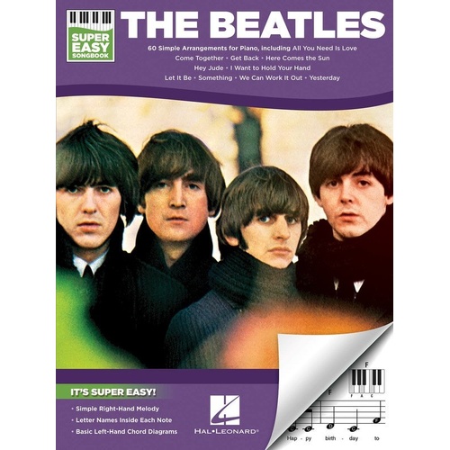 The Beatles Super Easy Songbook for Piano and Keyboard