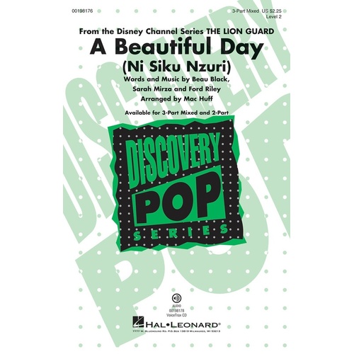 A Beautiful Day (Ni Siku Nzuri) VoiceTrax CD (CD Only)