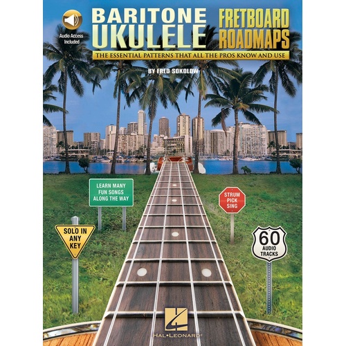Fretboard Roadmaps Baritone Ukulele TAB Book/Online Audio (Softcover Book/Online Audio)