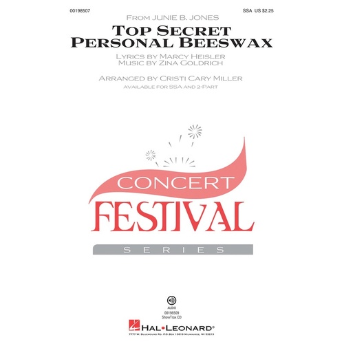 Top Secret Personal Beeswax SSA (Octavo)