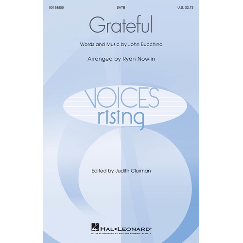 Grateful SATB (Octavo)