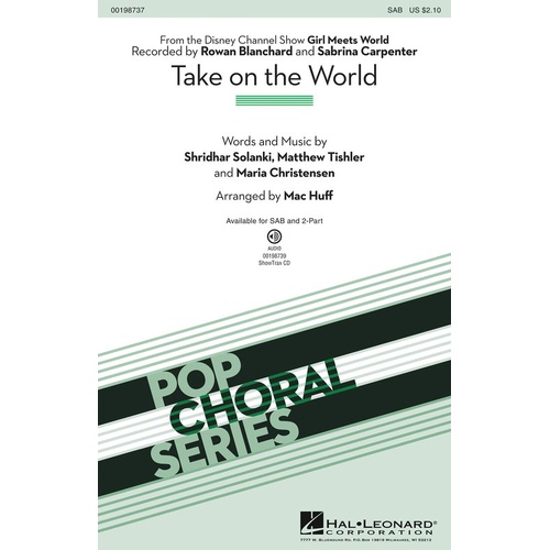 Take On The World SAB (Octavo)