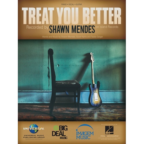 Treat You Better PVG S/S (Sheet Music)