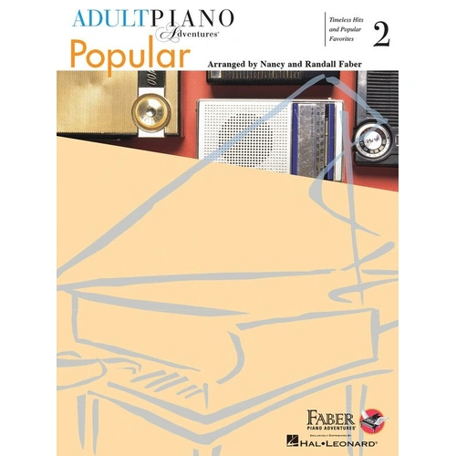 Adult Piano Adventures Popular Book 2 by Faber Piano Adventures