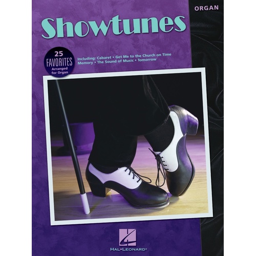 Showtunes For Organ (Softcover Book)
