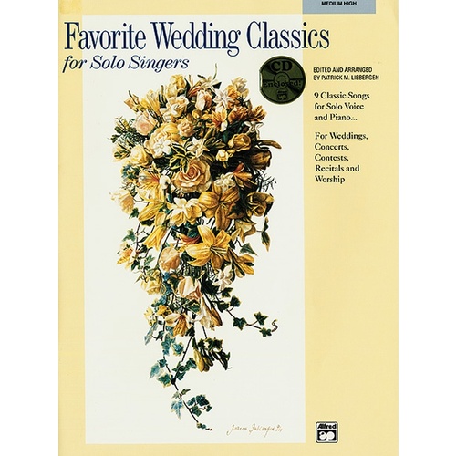 Favourite Wedding Classics Med/High Book/CD