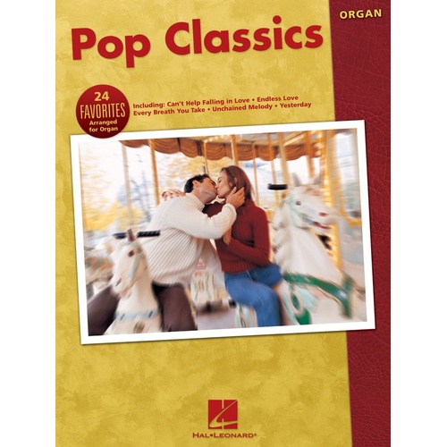 Pop Classics For Organ (Softcover Book)