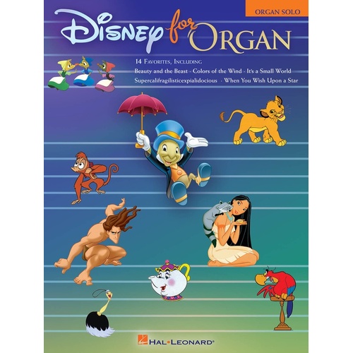 Disney For Organ (Softcover Book)
