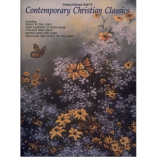Contemp Christian Classics Piano/Org Duets (Softcover Book)