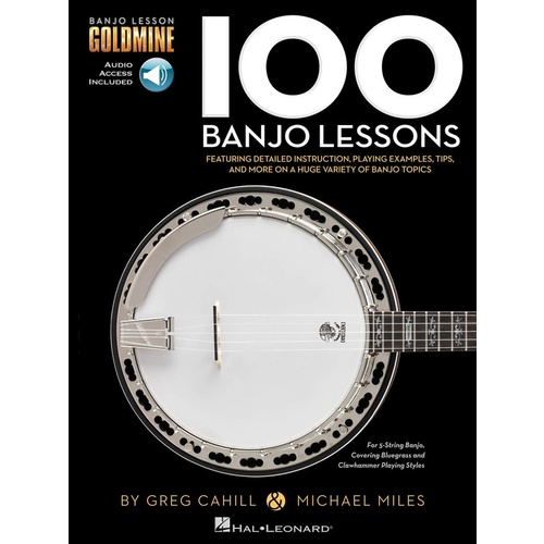 100 Banjo Lessons Goldmine Series Book/Online Audio