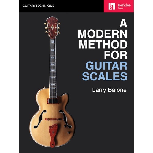 A Modern Method For Guitar Scales (Softcover Book)