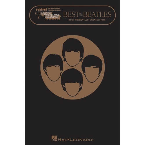 Best of the Beatles Mini E-Z Play V2 Songbook