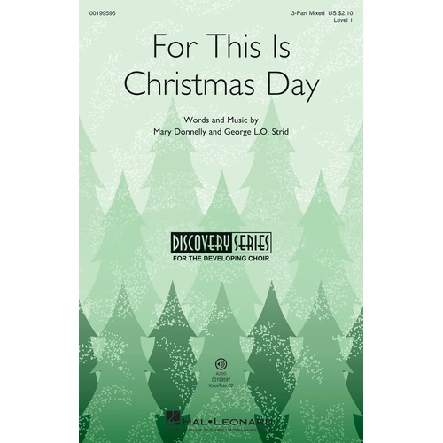 For This Is Christmas Day VoiceTrax CD (CD Only)