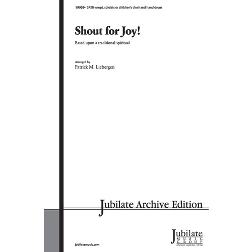Shout For Joy SATB Level 4
