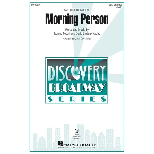 Morning Person VoiceTrax CD (CD Only)
