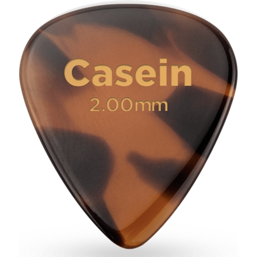 Planet Waves Standard 351 Casein Pick - 1 Pack, Tortoiseshell Appearance, Beveled Edges, Ideal for Acoustic & Mandolin Players