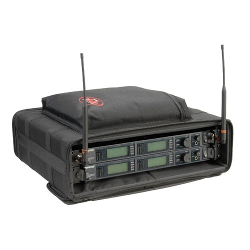 SKB 2U Soft Rack Case for Wireless Microphones