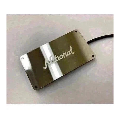National Reso-Phonic Slimline Resonator Pickup with Dual-Coil Humbucking Design and 3M Double-Stick Tape