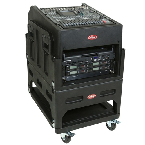 SKB Mighty Gig Rig Rolling Rack System 14U Top 6U