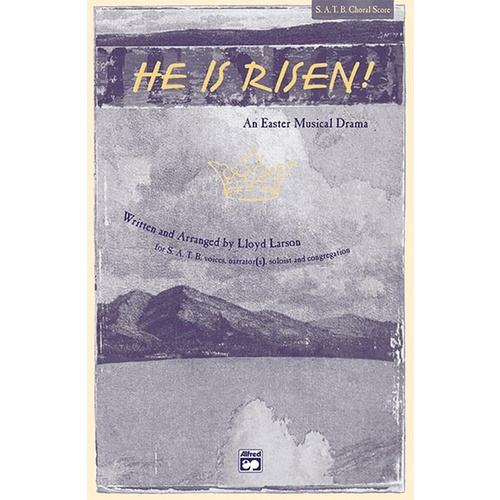 He Is Risen SATB Choral Score