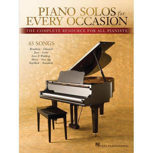 Piano Solos For Every Occasion (Softcover Book)
