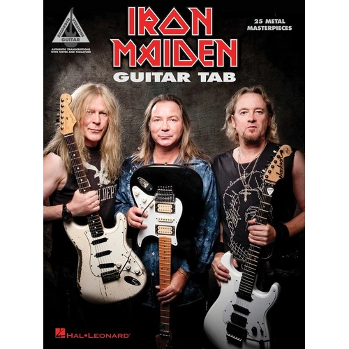 Iron Maiden Guitar Tab RV - 25 Authentic Transcriptions for Guitar