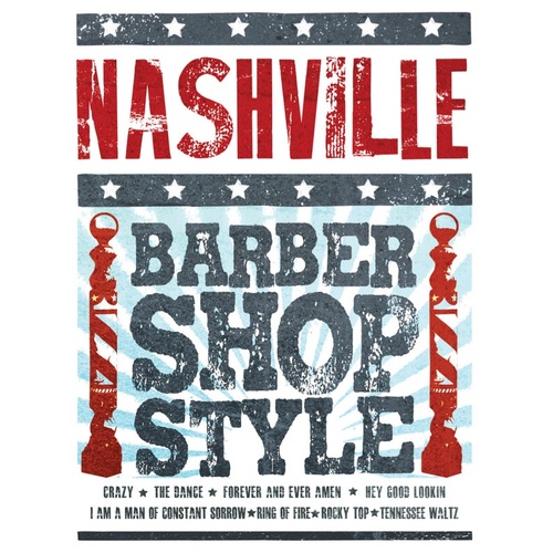 Nashville Barbershop Style TTBB A Cappella (Softcover Book)