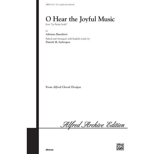 O Hear The Joyful Music SSA Level 3